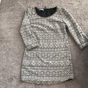 3/4 sleeve dress